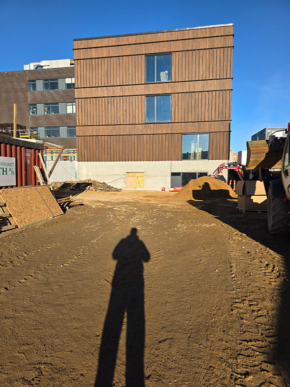 Glashegn med udsigt